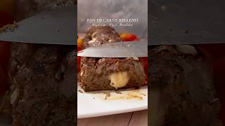 PAN DE CARNE RELLENO✨ recetassaludables recetasfaciles carne pandecarne recetasquenofallan [upl. by Robillard]