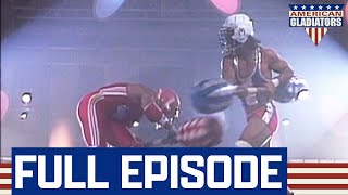 Gladiator Laser Starts Punching Contender  American Gladiators  Full Episode  S02E17 [upl. by Eri]