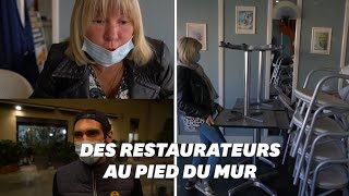 Face au covid19 les restaurateurs marseillais contraints de fermer leurs bars [upl. by Hinze]