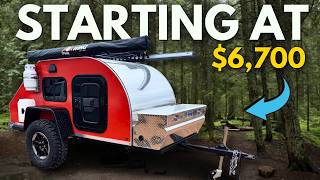 Explore on a Budget 6 Lightweight Trailers from TC Teardrops [upl. by Quackenbush423]