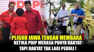 PILGUB JAWA TENGAH MEMBARA JOKOWI TURUN LANSGUN PDIP SEMAKIN TENGGELAM [upl. by Cindra]