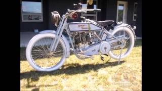 1915 Harley Davidson 11F  Photos Cold Start the Ride [upl. by Brill650]