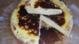 ma recette de la tarte au flan pâtissière avec pâte feuilletée فلان باتيسيي رائع [upl. by Nairbal]