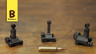 Knights Armament Micro Rear Sights [upl. by Atnauq797]