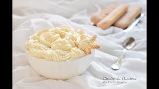 Crema al mascarpone  Ricetta perfetta per tiramisù pandoro e tutti i dolci  Ricette che Passione [upl. by Lexine]