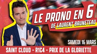 Pronostic Quinté  Saint Cloud  Prix de la Gloriette  16 mars 2024 [upl. by Bullion542]