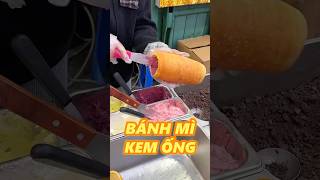 BÁNH MÌ KEM ỐNG food [upl. by Hollyanne220]