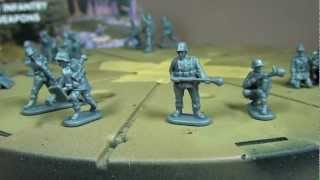 Review 15mm Late War German Infantry Heavy Weapons  Plastic Soldier Company  Flames of War [upl. by Simons]