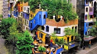 Hundertwasser House  The most beautiful buildings in Austria [upl. by Elaine]