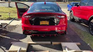 Kia Stinger Muffler Delete [upl. by Ware]