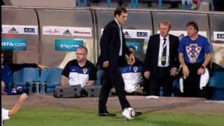 Niko Kranjčar vs Israel 12 Croatia UEFA Euro2012 qualifier [upl. by Auqined]