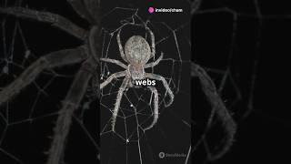 Why Do Spiders Make Webs 🕸️spider animalscience animallover web facts science [upl. by Ettenig74]