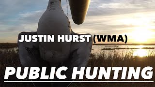 Texas Public Duck Hunting  Justin Hurst WMA [upl. by Lyrpa202]