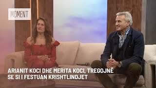 Arianit Koci dhe Merita Koci tregojnë se si i festuan Krishtlindjet [upl. by Aneeg]