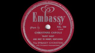 The Embassy Choristers  Christmas Carols Parts 1 And 2 [upl. by Dlanger948]