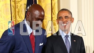 Barack Obama NBA Moments [upl. by Afaw]