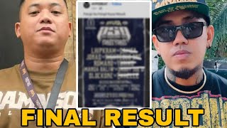 PANGIL SA PANGIL KYUSI PSP FINAL RESULT [upl. by Oirelav]