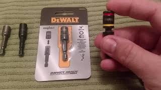 NEW Dewalt quotDWADND14quot cleanable magnetic nut driver amp impact ready How will it work in the field [upl. by Nikos391]