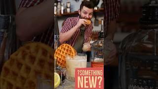 Easy Chicken amp Waffle Cocktail Recipe  Classic Bourbon Cocktails  After Hours shorts [upl. by Naujak]