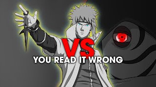 You misread Minato vs Obito [upl. by Drofnats]