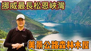 北歐自由行EP7 挪威最深長峽灣 松恩峽灣 Sognefjorden [upl. by Aihsekat669]