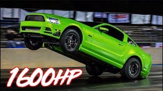 1675HP Coyote Mustang quotThe Snot Rocketquot  Drag and Roll Race Champion [upl. by Notniv]