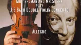 Itzhak Perlman and Isaac Stern play Bach Double Concerto 3 [upl. by Loredana]