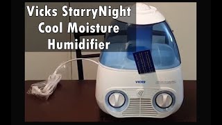 Vicks StarryNight Cool Moisture Humidifier [upl. by Romina]