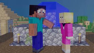 Hello Young Lady  Minecraft Animation [upl. by Vandervelde]