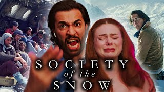 FIRST TIME WATCHING  Society of the Snow  MOVIE REACTION [upl. by Ocnarfnaig947]