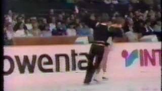 Bestemianova amp Bukin URS  1983 European Figure Skating Championships Free Dance [upl. by Abate]