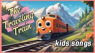 The Traveling Train 🚋  Travelin Train  Kids Songs  CoComelon [upl. by Elyse]