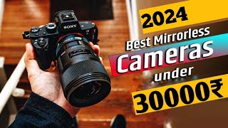 Top 3 Dslr And Mirrorless Camera Under 30000 In 2024⚡️⚡️⚡️  Best Budget Camera For Videos [upl. by Greenes150]