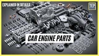 Car Engine Parts amp Their Functions Explained in Details  The Engineers Post [upl. by Condon]