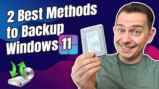 Windows 11 Full backup to External Drive 2 Best Methods [upl. by Rambow623]