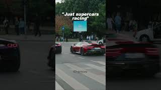 Billionaires Street Racing In Bucharest Romania [upl. by Nylram]