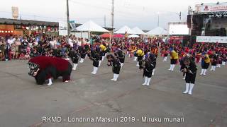 RKMD  Londrina Matsuri 2019  08092019  Miruku munari [upl. by Iadam]