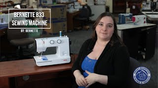 The bernette 33 mechanical sewing machine is the perfect model for beginners [upl. by Angid]