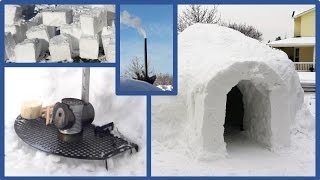 How to build an Igloo in your backyard [upl. by Akcimehs]