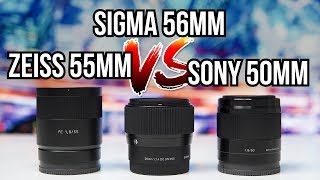 Sigma 56mm f14 is THE SHARPEST PORTRAIT LENS for APSC  Sony a6000 a6300 a6400 a6500 [upl. by Nylanej]