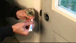 How to Repair a Door Lock Video [upl. by Chicoine]