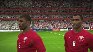 Qatar national anthem PES 2017 [upl. by Enilreug]