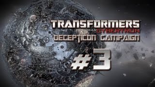 Transformers War for Cybertron Walkthrough  Decepticon Campaign Part 3 w Commentary  Starscream [upl. by Arraeis]