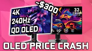 Finally  4K OLED Monitor Price Crash [upl. by Meghann]