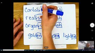 2nd grade Saxon Phonics Lesson 73 Suffixes en ish ist [upl. by Airpac]