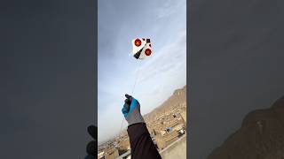 One Hand kite flying youtubeshorts kite kiteflying shortvideo song shorts subscribe shok [upl. by Colwell]