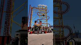 Fireball is one weird coaster Yay or nay rollercoaster themepark coasters amusementpark [upl. by Fae]