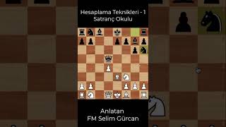 SATRANÇTA HESAPLAMA TEKNİKLERİ  1 [upl. by Eniamsaj]