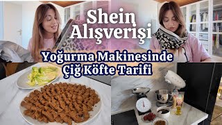 Hamur Yoğurma Makinesinde ÇİĞ KÖFTE Tarifi 🌶️ SHEİN ALIŞVERİŞİ  Action’dan Dekoratif Tablolar 🖼️ [upl. by Minsk837]