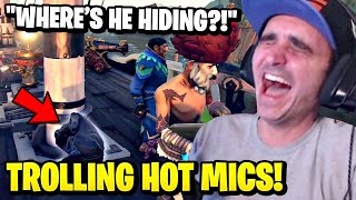 Summit1g FUNNY Hot Mic TROLLING Kids in Sea of Thieves with Triple Tuck [upl. by Yelrak]